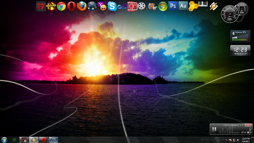 My Desktop in Idle mode